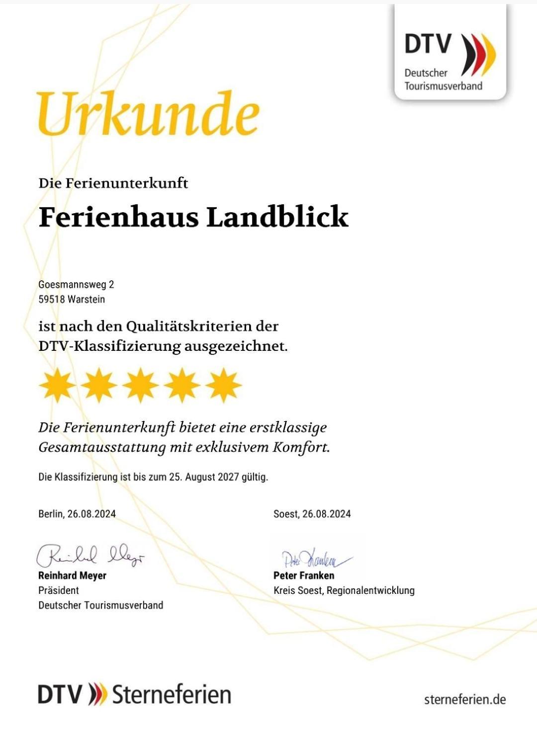 Ferienhaus Landblick 바슈타이너 외부 사진